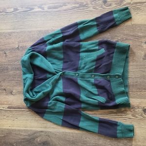 Tommy Hilfiger Cardigan, Green & blue, Medium